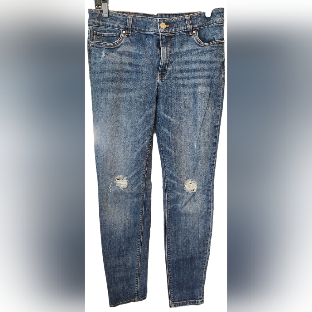 White House Black Market skimmer skinny jeans